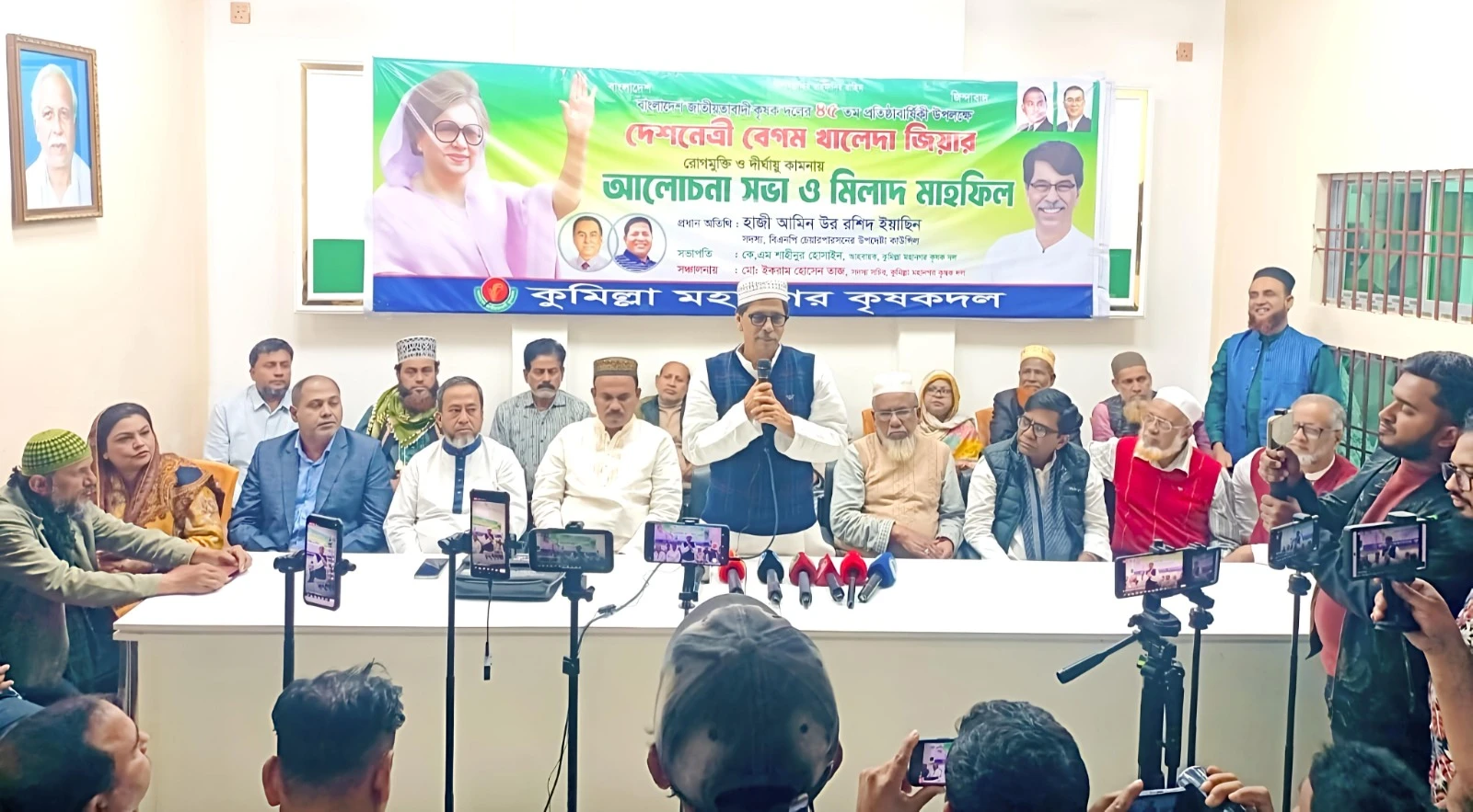 দেশ নায়ক তারেক রহমানের ৩১ দফায় কৃষকের উন্নয়ন স্পষ্ট : হাজী ইয়াছিন